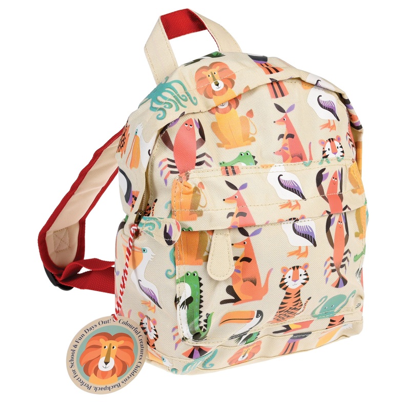 Rex Colourful Creatures Mini Backpack
