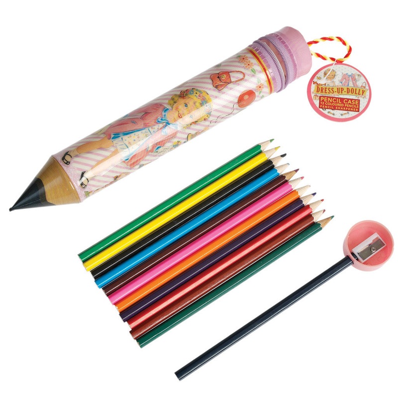Rex Dress Up Doll Giant Pencil Colouring Set
