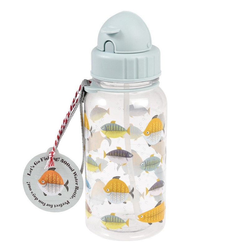 Rex Kids Water Bottle Let's Go Fishing