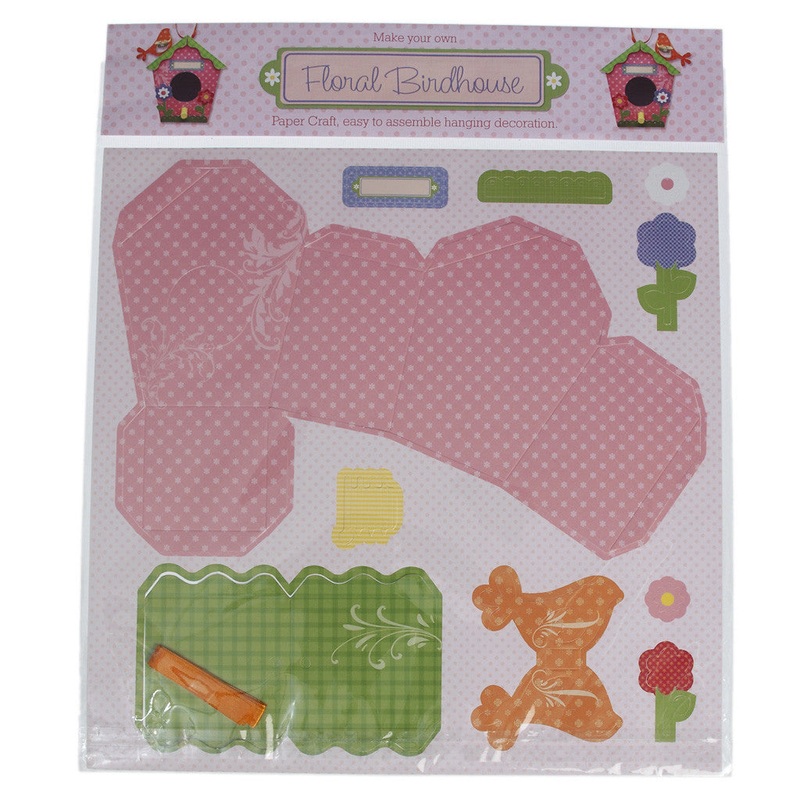 Rex Make Your Own Floral Birdhouse