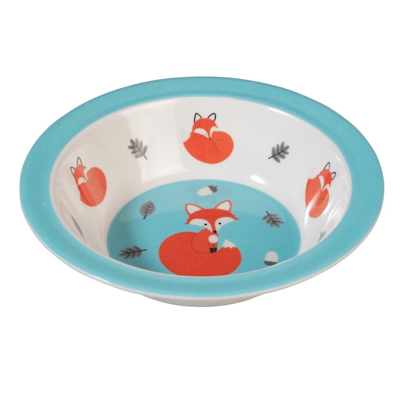 Rex Melamine Bowl Rusty the Fox