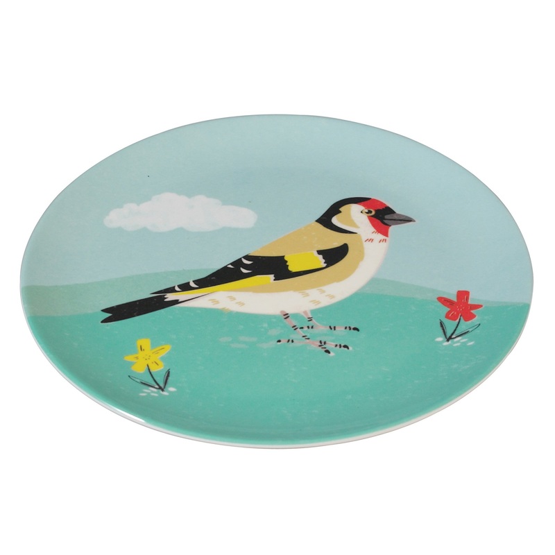 Rex Melamine Goldfinch Plate