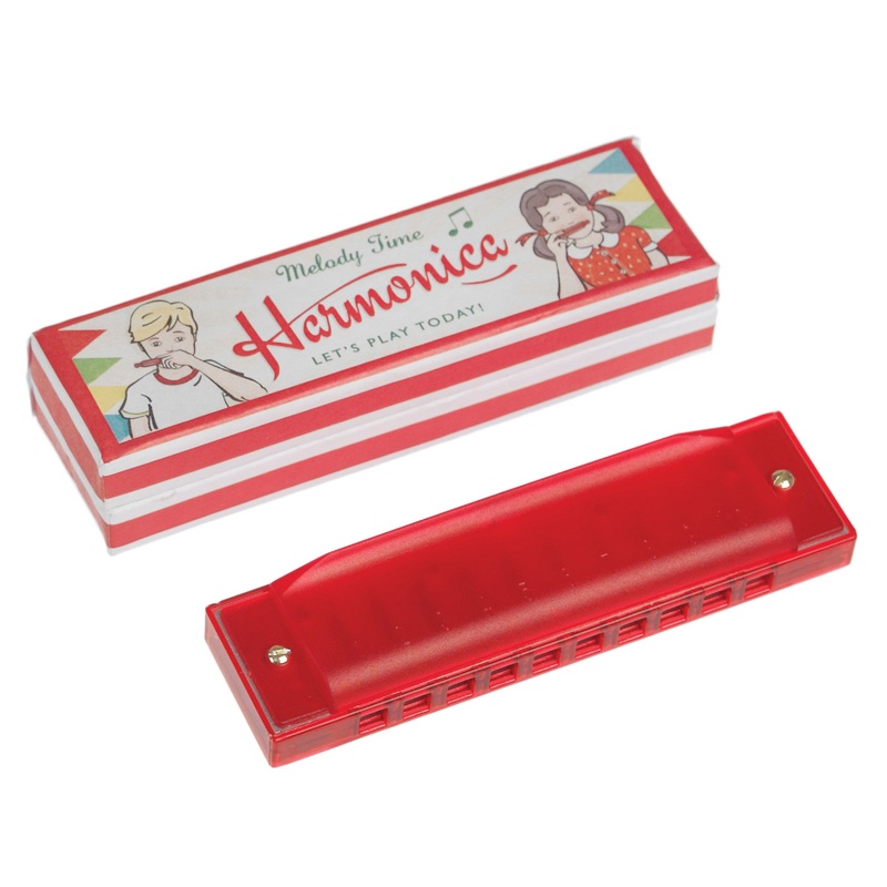 Rex Red Harmonica in Box
