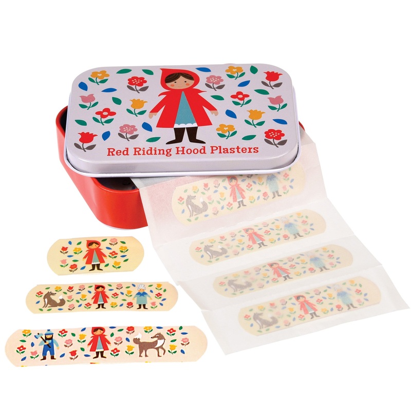 Rex Red Riding Hood Plasters in a Tin