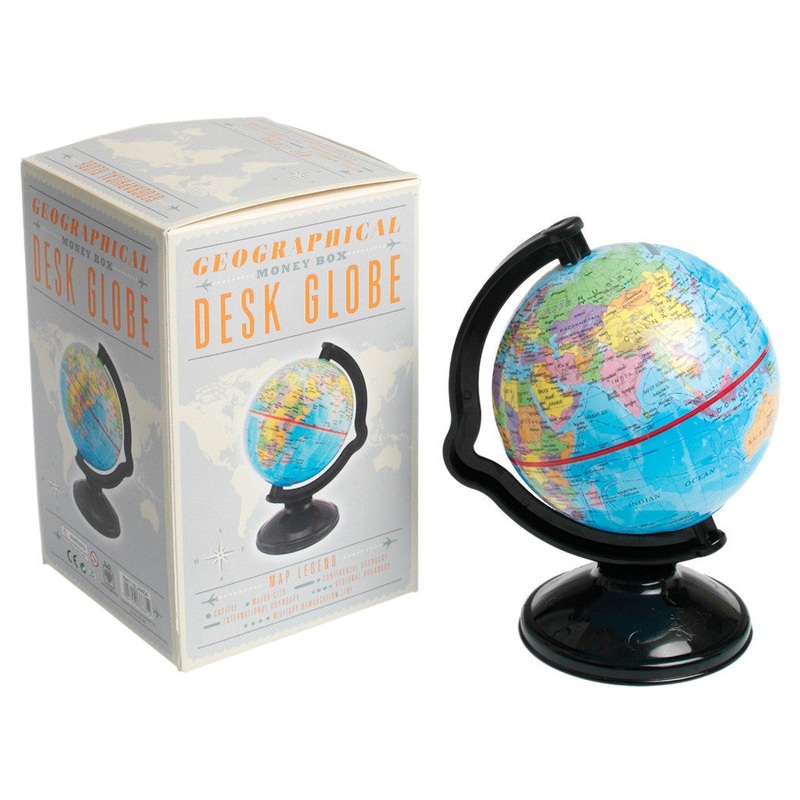 Rex Small Globe Money Box