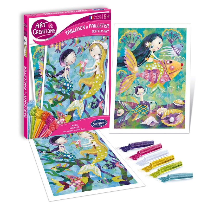 Sentosphre Glitter Art Mermaids