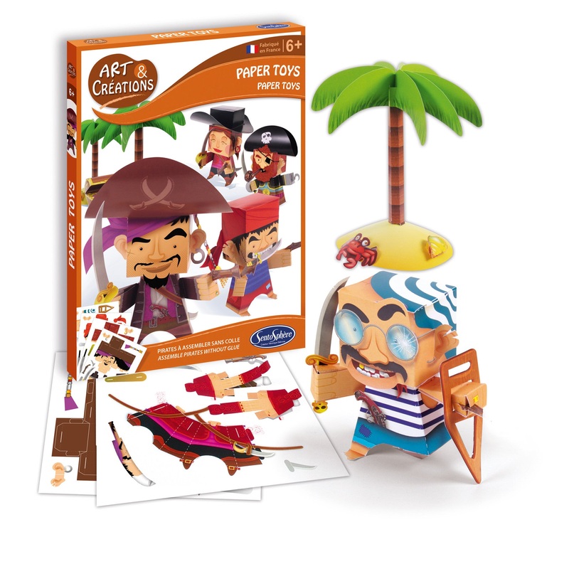 Sentosphre Paper Toys Pirates