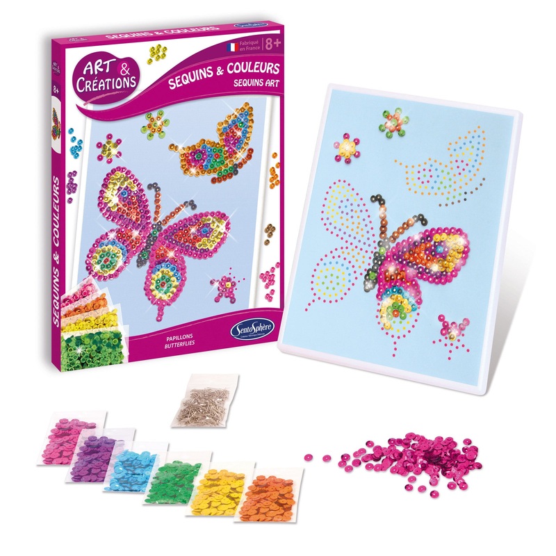 Sentosphre Sequins and Colours Butterflies
