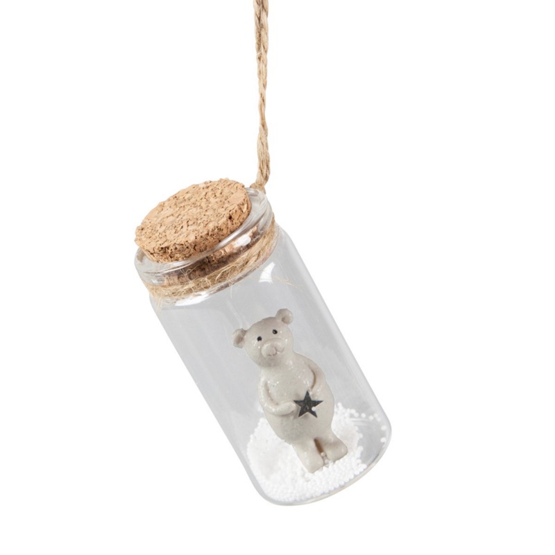 Teddy Bear Wonderland Scene Vial