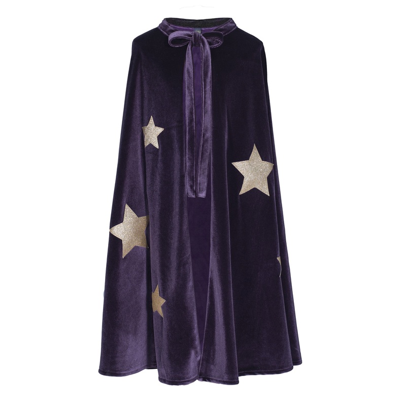 Numero 74 Merlino Cape Glitter Star Sweet Aubergine