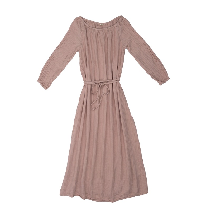 Numero 74 Nina Mum Long Dress Dusty Pink