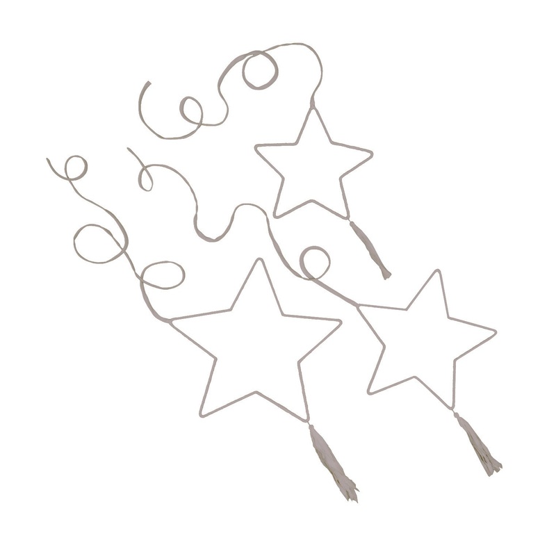 Numero 74 Stars Mobile Set Of 3 Pastel Powder