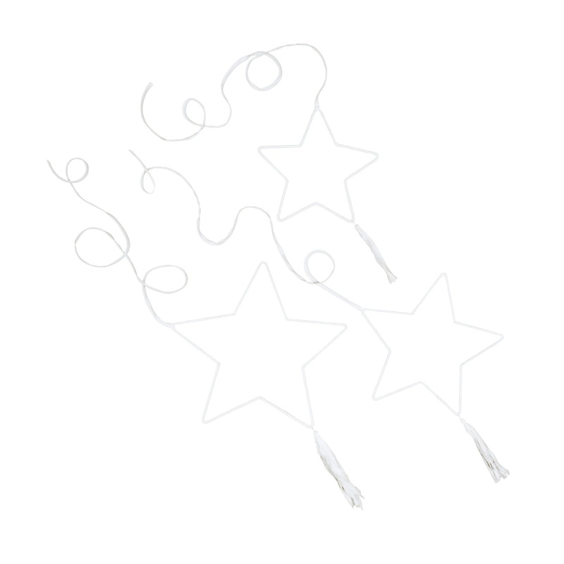 Numero 74 Stars Mobile Set Of 3 Pastel White