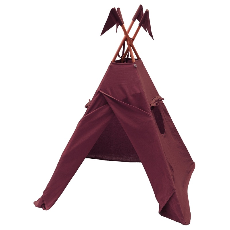 Numero 74 Tipi Tent Red Macaron