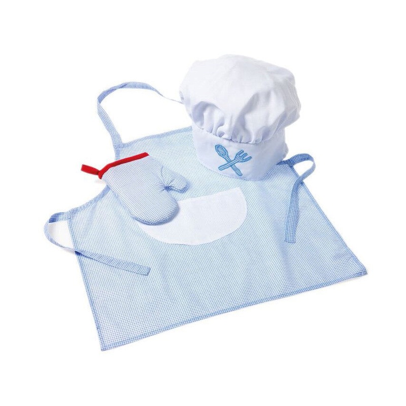 Oskar and Ellen Chef's Outfit Blue