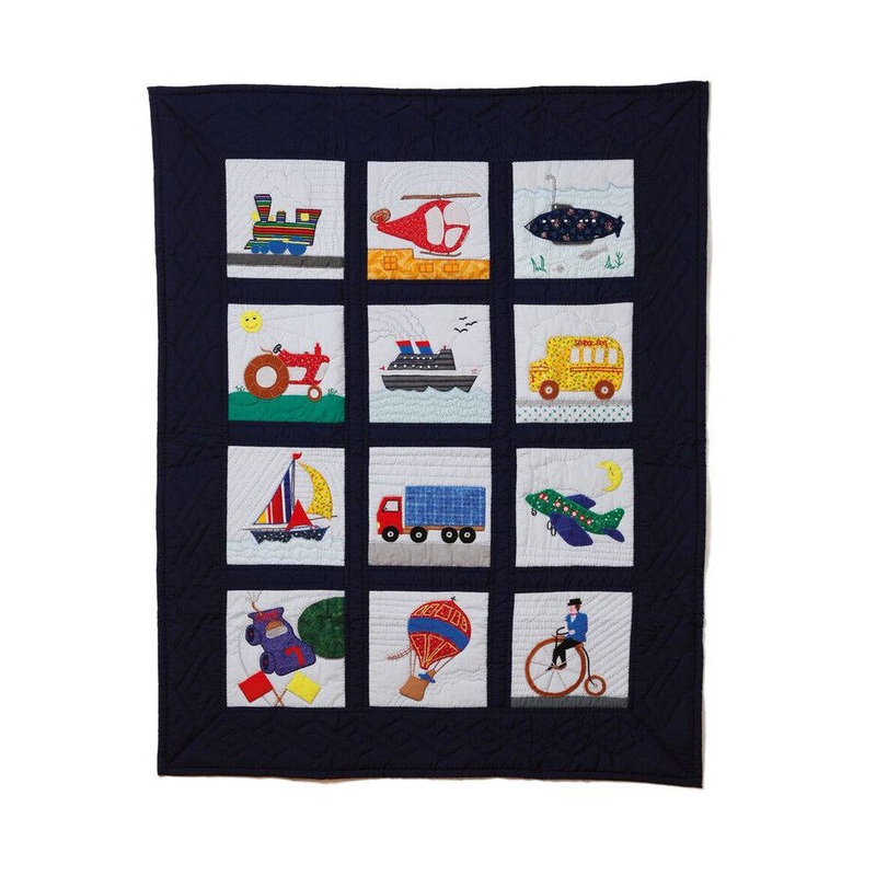 Oskar and Ellen Cot Quilt Transportation