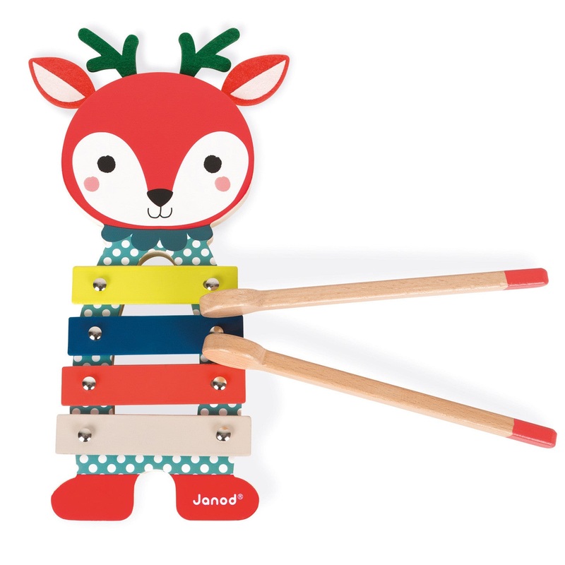 Janod Baby Forest Fawn Metal Xylo