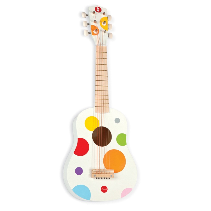Janod Confetti Guitar White