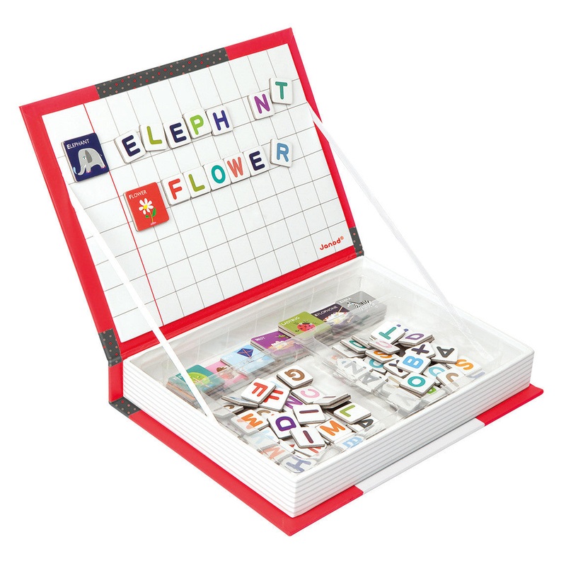 Janod English Alphabet Magnetibook