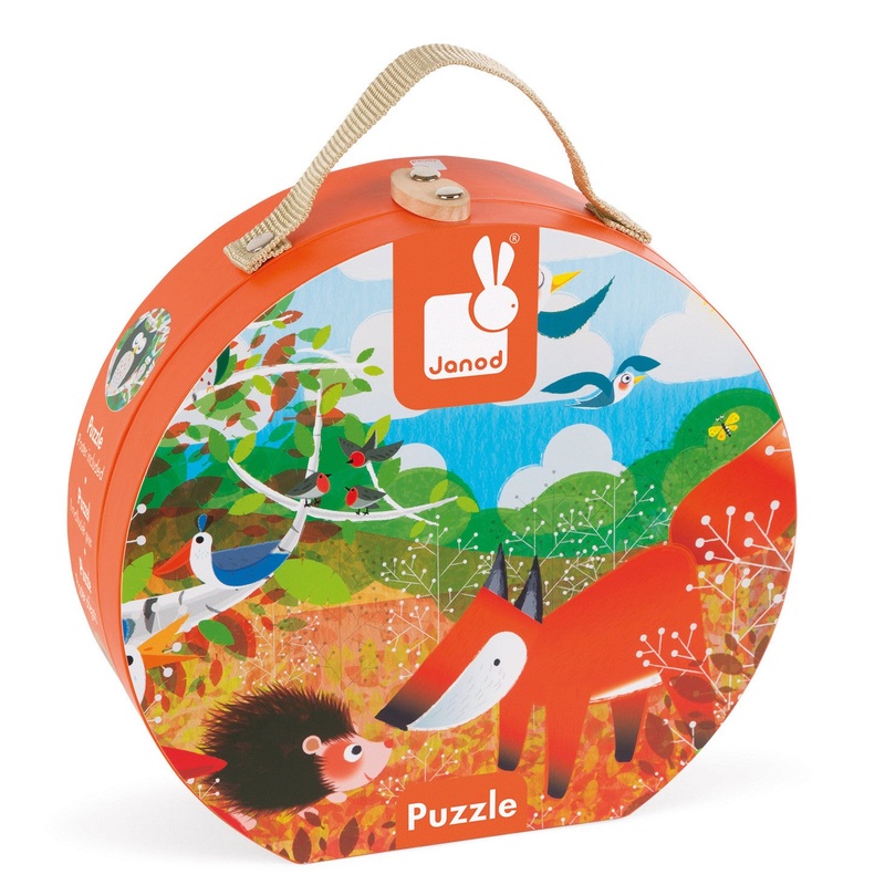 Janod Hat Boxed Forest Puzzle
