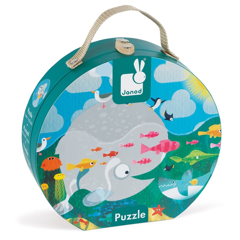Janod Hat Boxed Ocean Puzzle