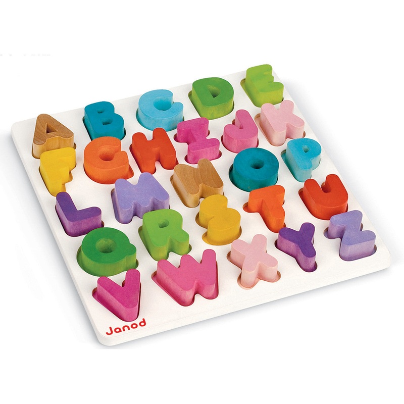 Janod I Wood Alphabet Puzzle