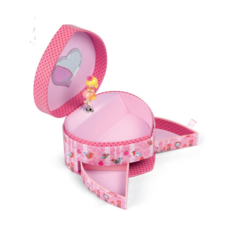 Janod Jewellery Heart Musical Box
