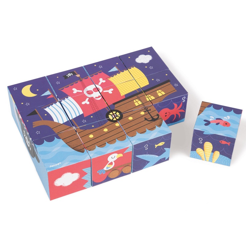 Janod Kubkid Pirates Blocks