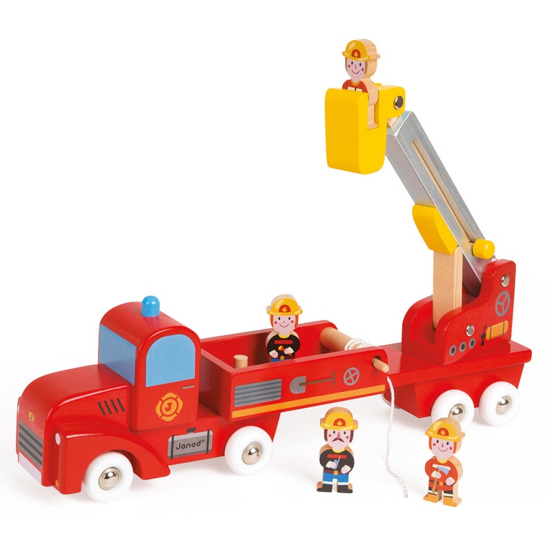 Janod Story Giant Firefighters Truck