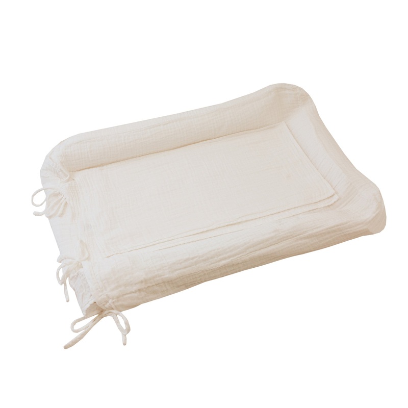 Numero 74 Changing Pad Cover Square Natural