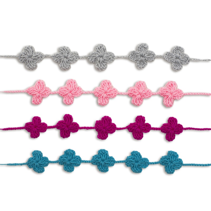 Numero 74 Crochet Bracelet