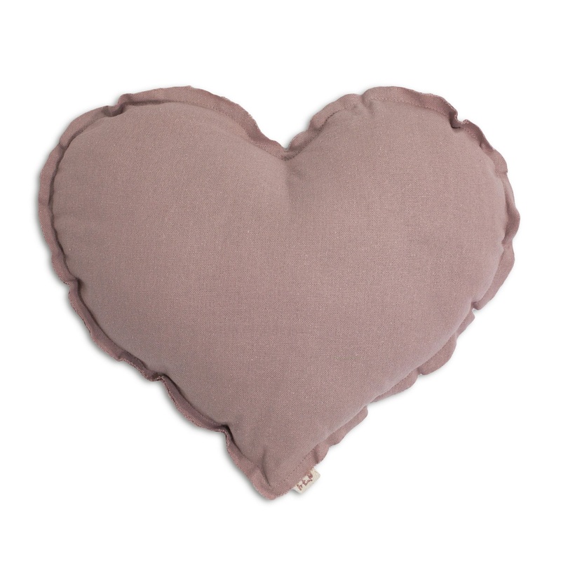 Numero 74 Heart Cushion Mix Pastel Dusty Pink