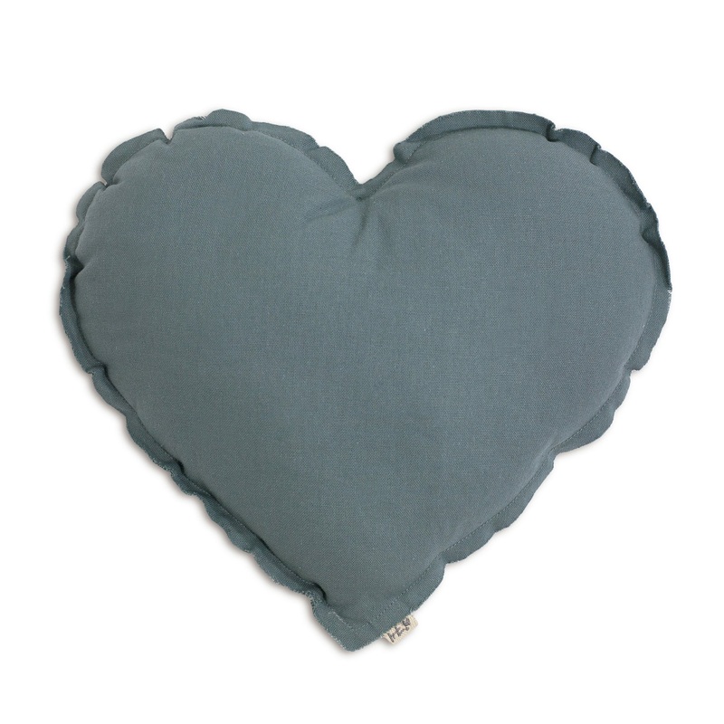 Numero 74 Heart Cushion Mix Pastel Ice Blue