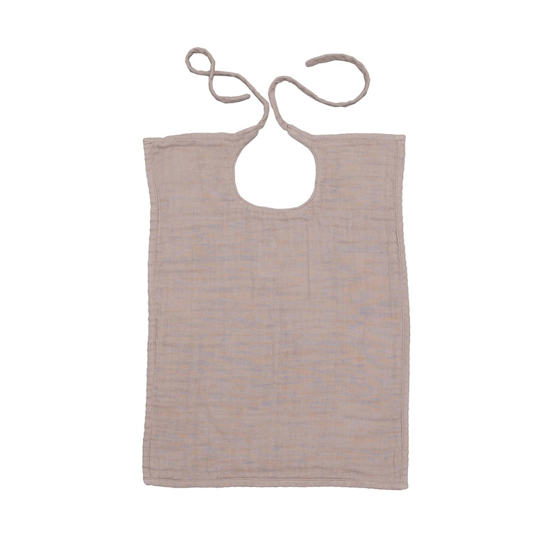 Numero 74 Pastel Baby Bib Square Dusty Pink
