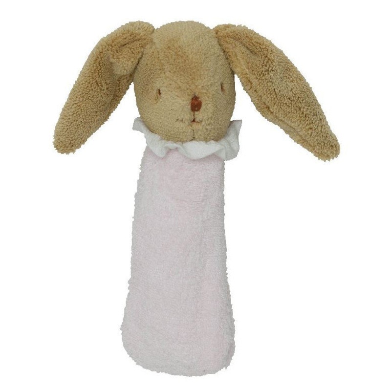 Trousselier Squeaker Bunny Pink Rattle
