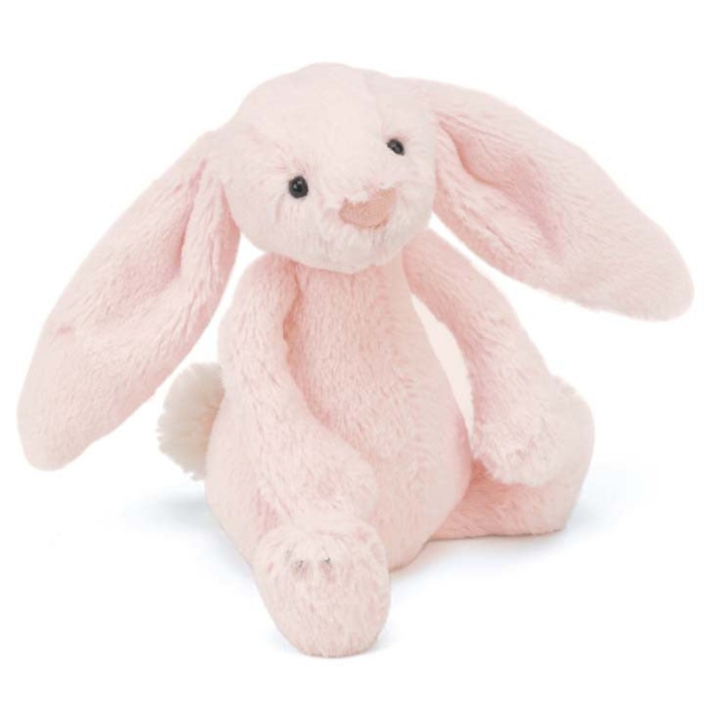 Jellycat Bashful Pink Bunny Rattle