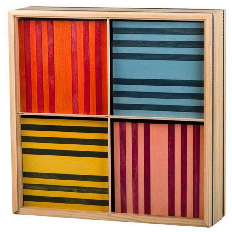 Kapla 8 Color Octocolor 100 Wooden Block Box
