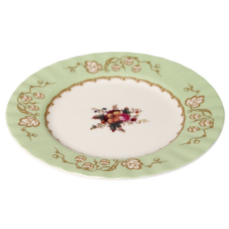 Rex Regency Tea Plate Green