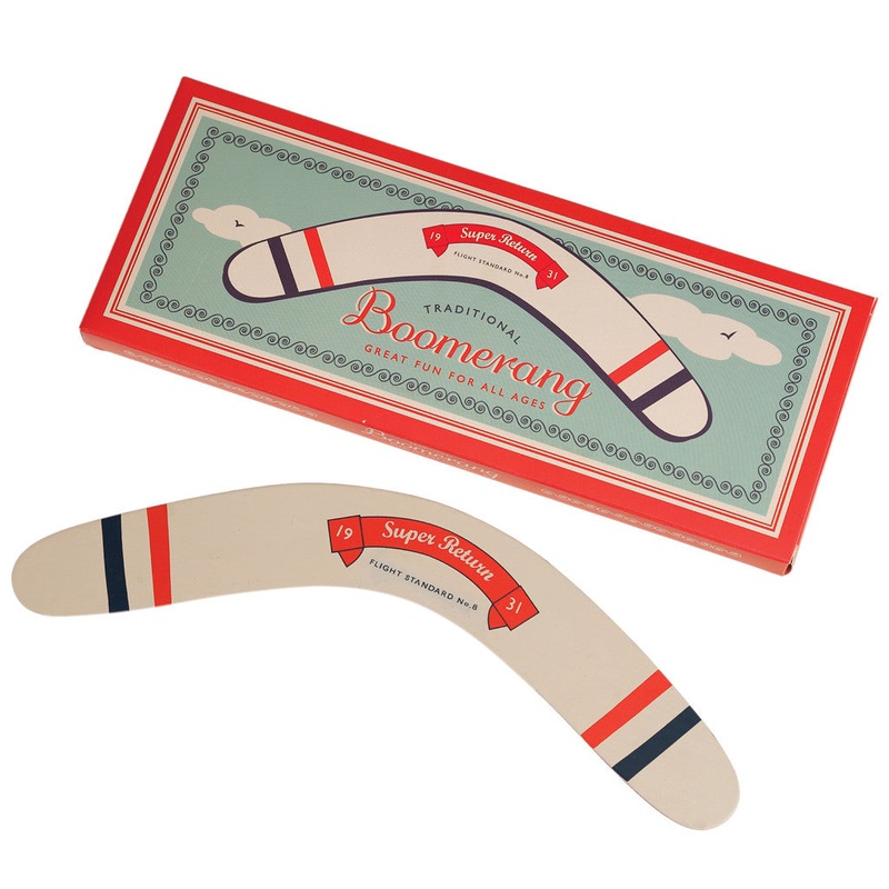 Rex Traditional Wooden Boomerang