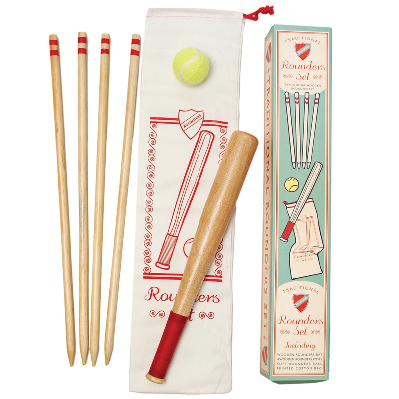 Rex Traditional Wooden Rounders Set