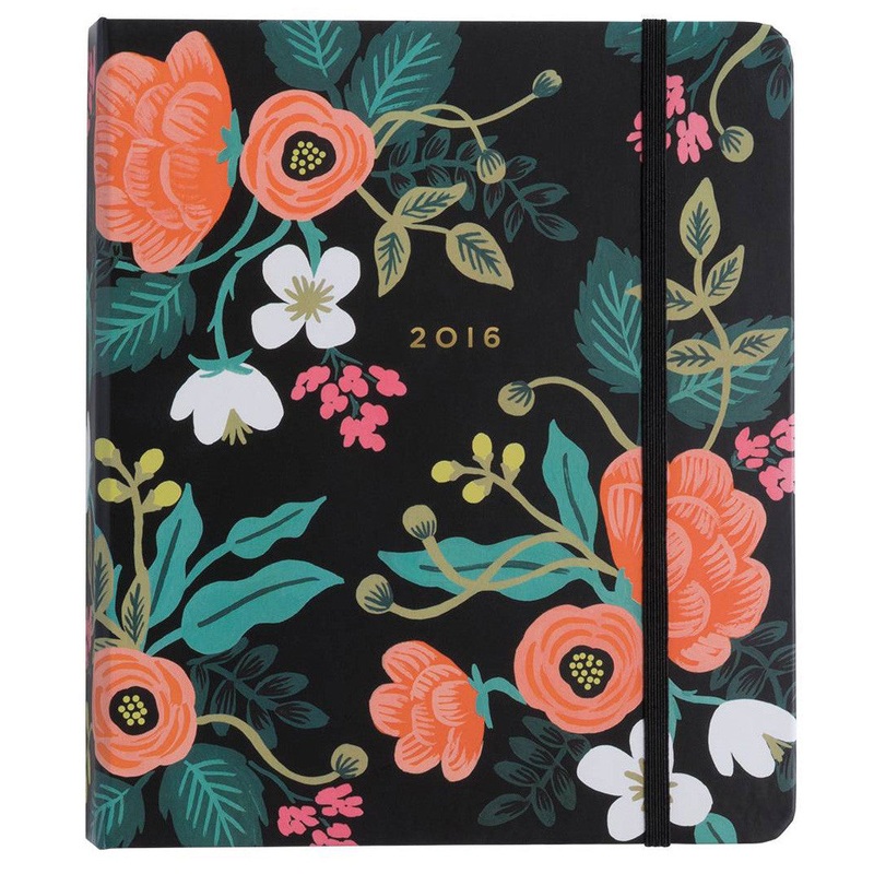 Rifle Paper Co 2016 Birch Floral Planner
