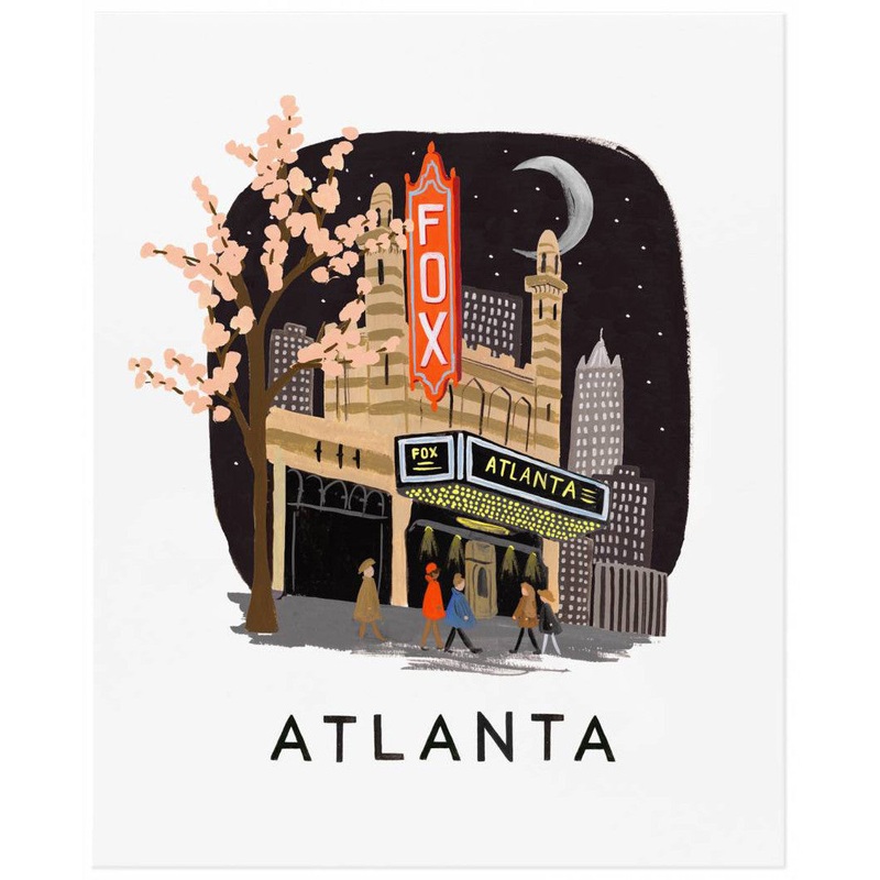 Rifle Paper Co Atlanta Print