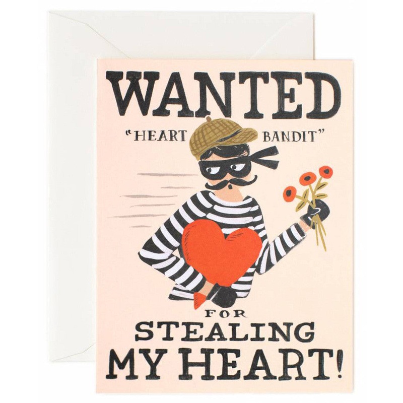 Rifle Paper Co Heart Bandit Card