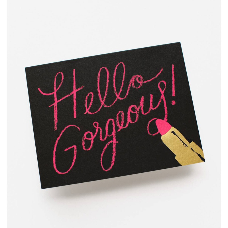 Rifle Paper Co Hello Gorgeous Card