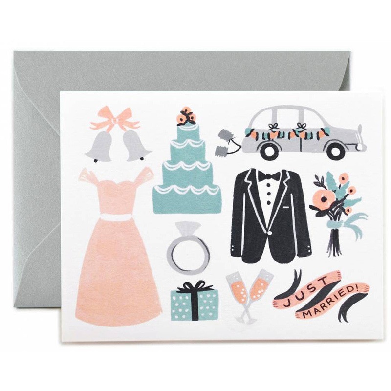 Rifle Paper Co Just Married Card