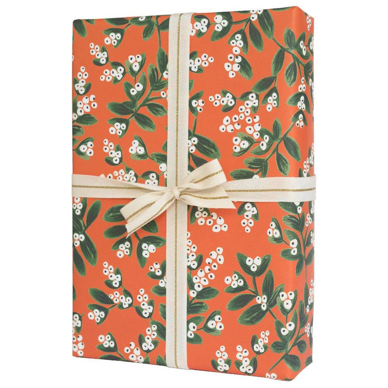 Rifle Paper Co Mistletoe Wrapping Sheets