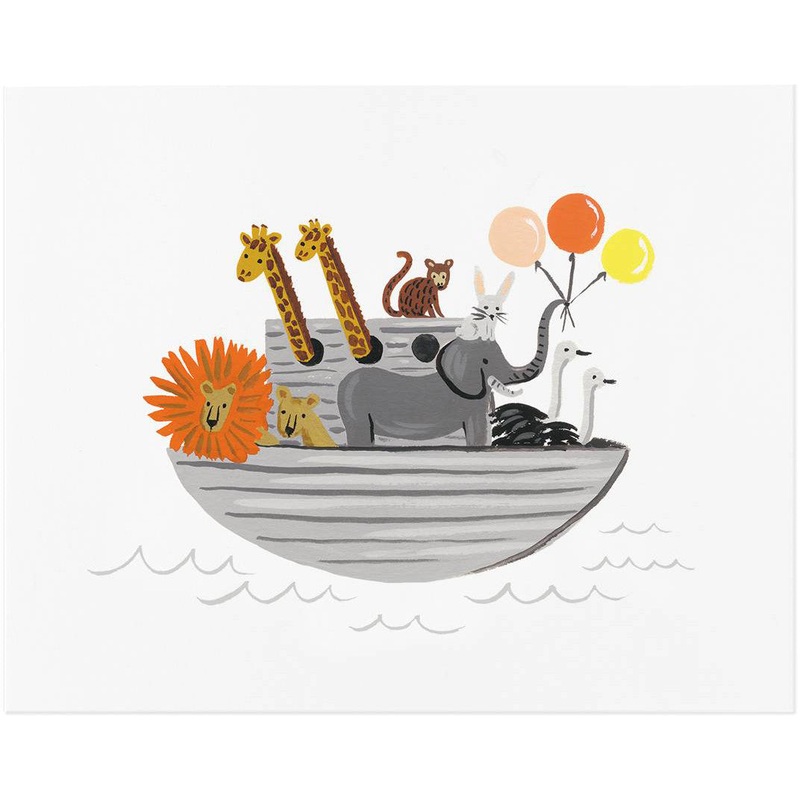 Rifle Paper Co Noah's Ark Print
