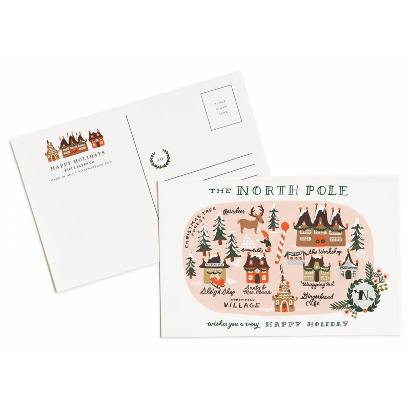 Rifle Paper Co North Pole Postcards