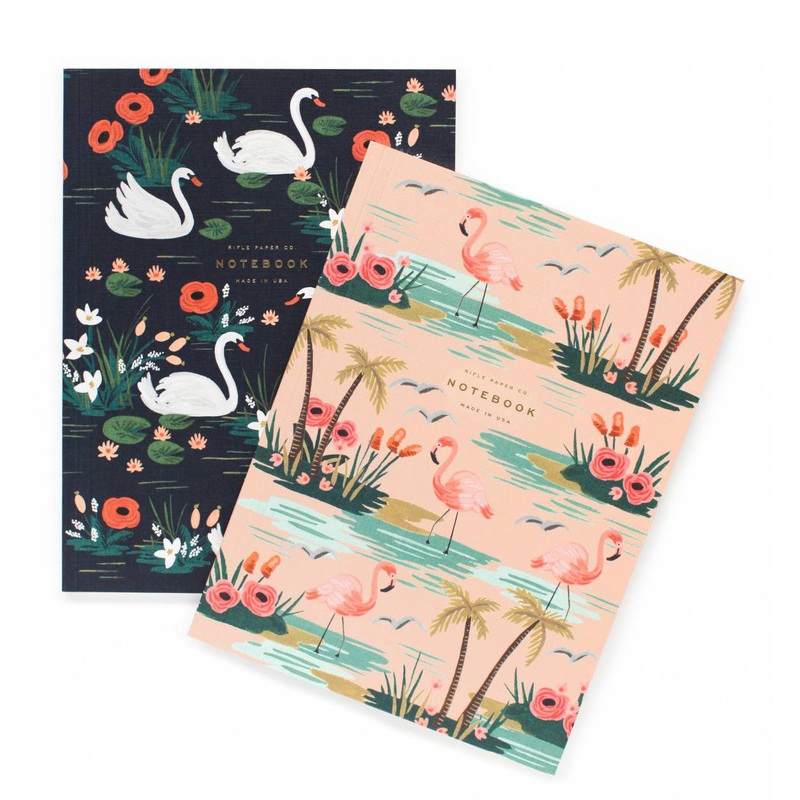 Rifle Paper Co Pair of 2 Birds of a Feather Notebooks