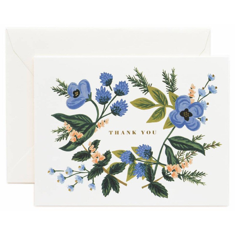 Rifle Paper Co Thank You Bouquet Card